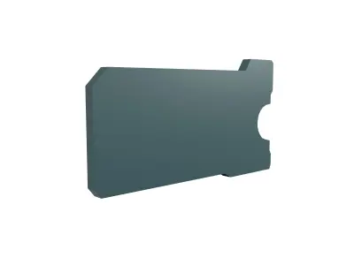 UHD High tech Graphical Interface v13 005 Low-poly 3D model