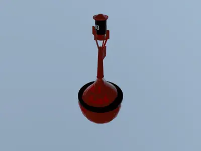 Water buoy 3D model