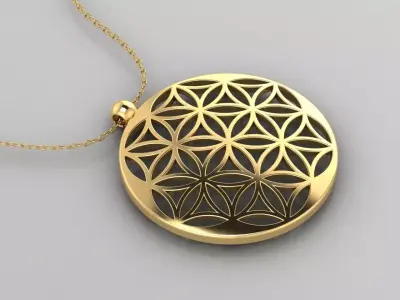 Pendant P068 3D Print Model 3D print model