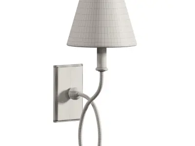 Blue Note Sconce 3D model