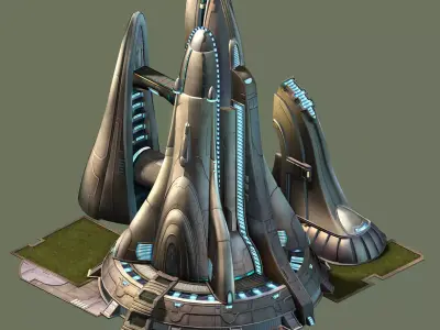 Enhanced - Laboratory Institute 01 3D model