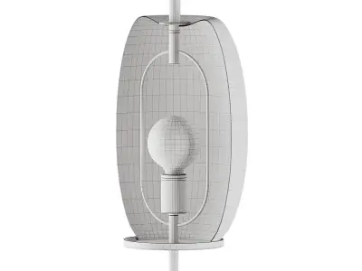 CAPULLO GLASS FLOOR LAMP  3D model