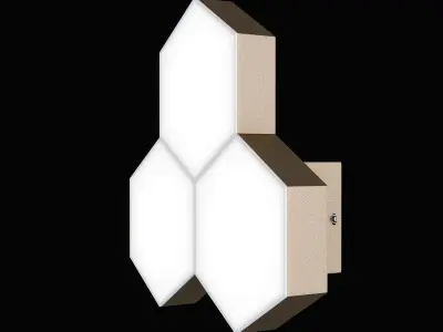 75064x Favo Lightstar Sconce 3D model