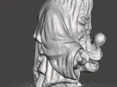 EPHANT MON MINIATURE MODELS SET FOR LEGION SCIFI FANTASY GAMES 3D print model