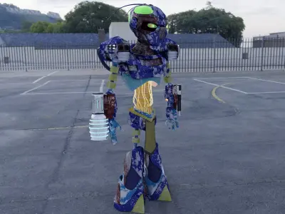 Spy Droid 3D model