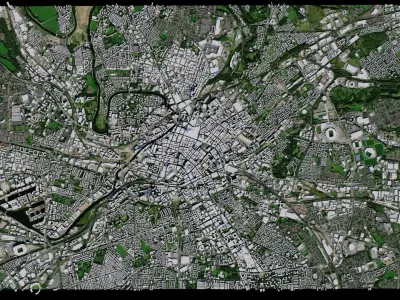 Manchester - England 3D model