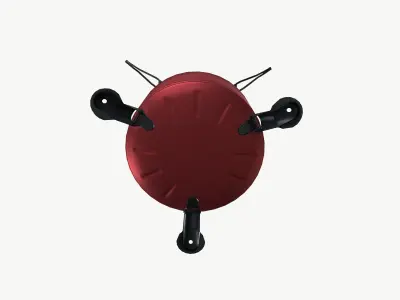 Military stove 3D model