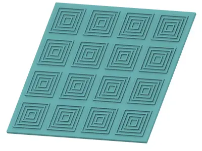 Elegant Fancy Tiles 3D print model