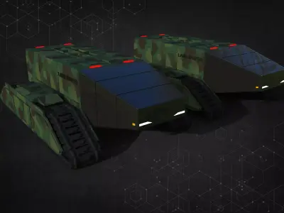 Rover Three 3D model