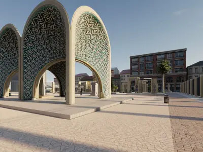 MOSQUE-Mosque 3D model