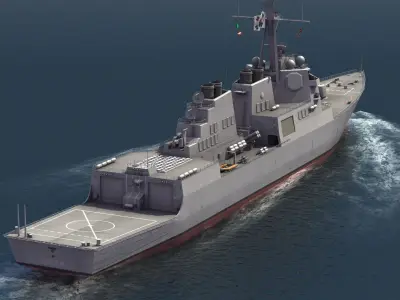  Sejong The Great Class Destroyer 