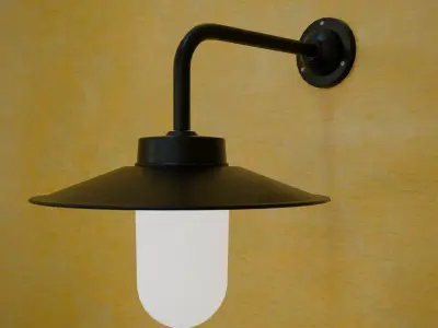 Barn Lamp 3D model