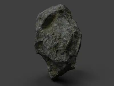 Rock 7-3 Low-poly 3D model