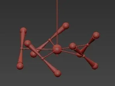Sputnik Lighting Polyvore Australia 3D model