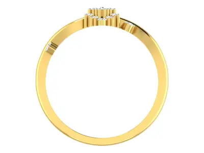 Women Ring Render 3dm STL OBJ FBX Details 3D print model
