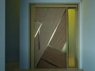 Modern Door Design 3D model