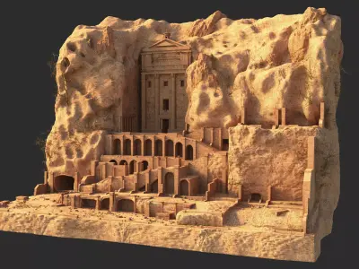 The Urn Temple 3D model