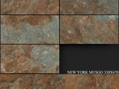 Keros New York Musgo 330x670 3D model