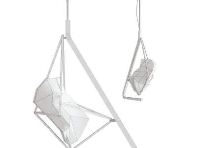 Euroluce Lampadari CRYROCK low poly 3d model Low-poly 3D model
