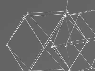 Quasar Holland Cosmos chandelier 3D model