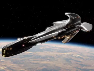 Battlecruiser - Capitalship 3D model