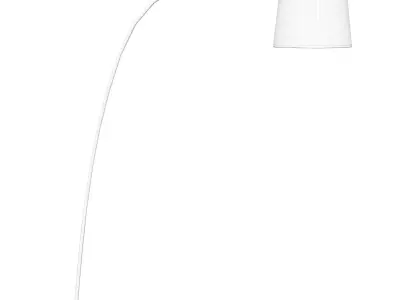 Twiggy by Foscarini Floor Lamp black 3D model