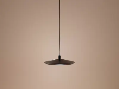 Modern Pendant 5 Lights - Ceiling Lights Low-poly 3D model