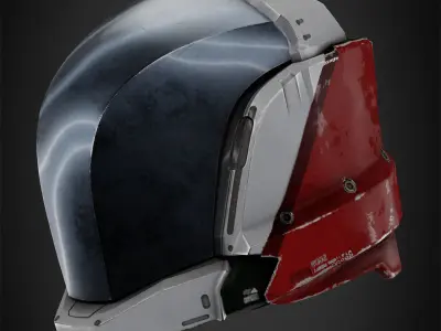 Destiny 2 Noble Constant Type 2 Helmet for Cosplay 3D print model