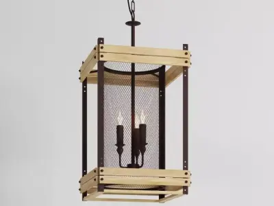Hanging Lamp LOFT HOUSE P-124 3D model