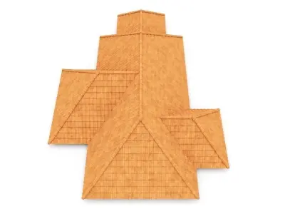Realistic Roof Tile Collections  3D model