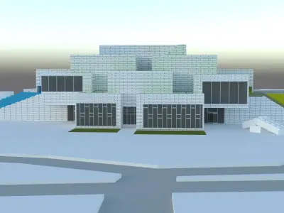 Lego House 3D Model - Detailed and Accurate 3D model