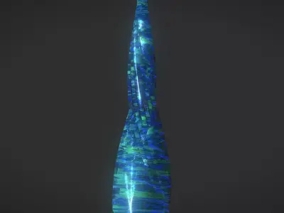 Crystal Tower 3D model