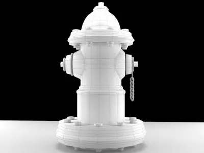 Fire Hydrant 3D model