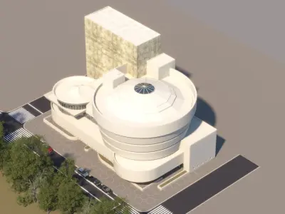 Guggenheim Museum 3D model 3D model