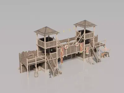 Nordic House 19 3D model