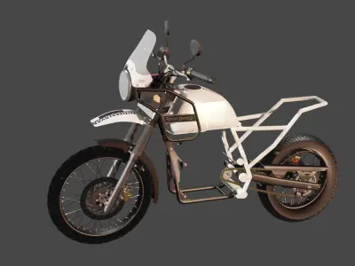 royal enfield 3d model  3D model