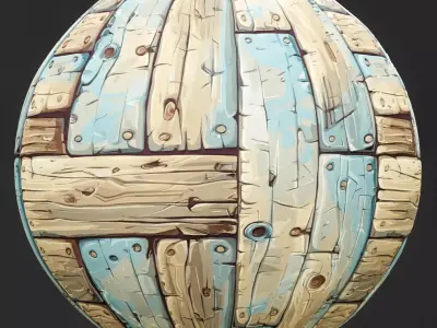 Stylized Wood Seamless Texture  Texture