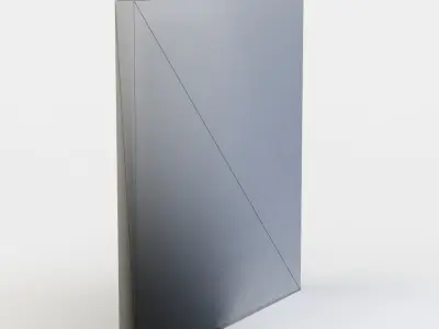 Camera sign Low-poly 3D model