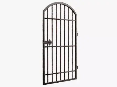 Medieval Door  Low-poly 3D model