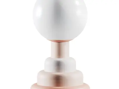 Crate and Kids Henley Table Lamp 3D model