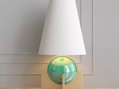 Jonathan Adler Globo Vanity Lamp 3D model