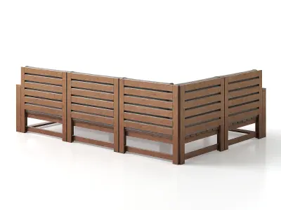 Garden Sofa 3D model
