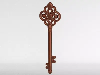 A key 3D print model