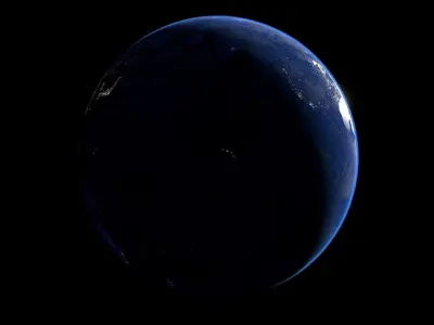 Ultra High Deffinition Earth 3D model