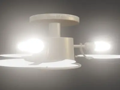 Hanging Light chandelier  3D model