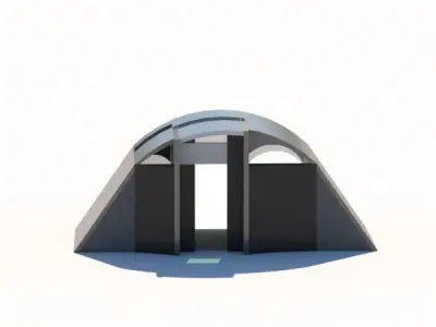 Water Stone Resident 3D model