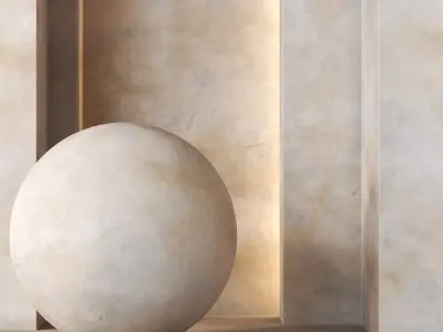 Decorative Wall Plaster Texture 4K - Seamless Texture