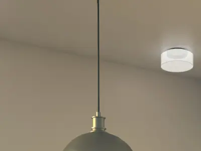 PENDANT LIGHT 3D model 5