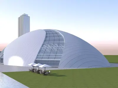 Building 07 3D model