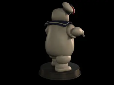 Stay Puft Marshmallow Man 3D print model